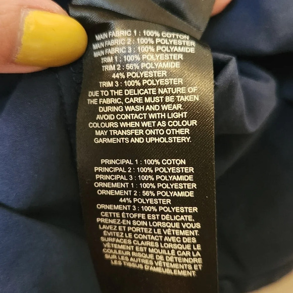 SELF-PORTRAIT Navy Blue Blouse - Picture 9 of 13